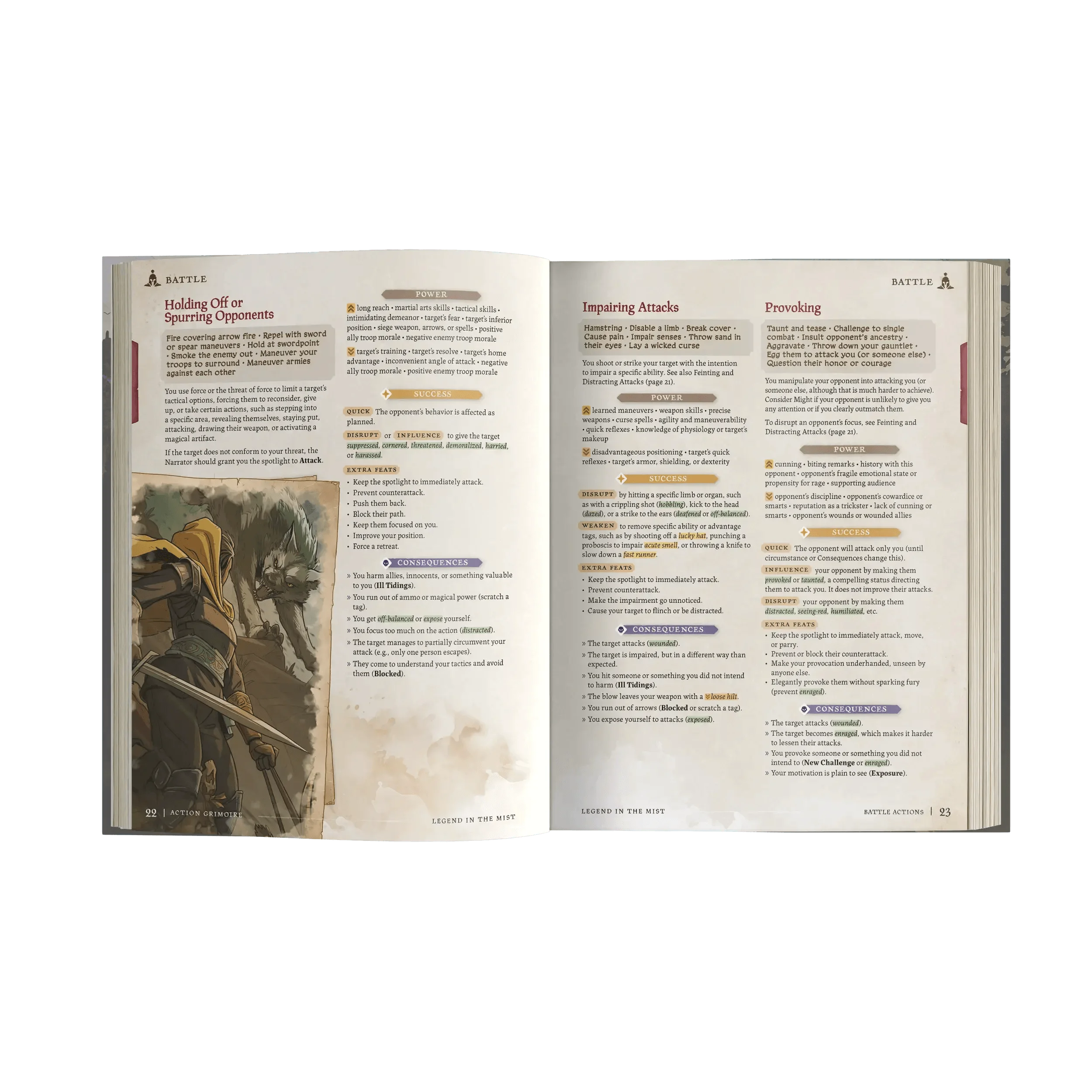 Action Grimoire - Legend in the Mist (Pre-Order)