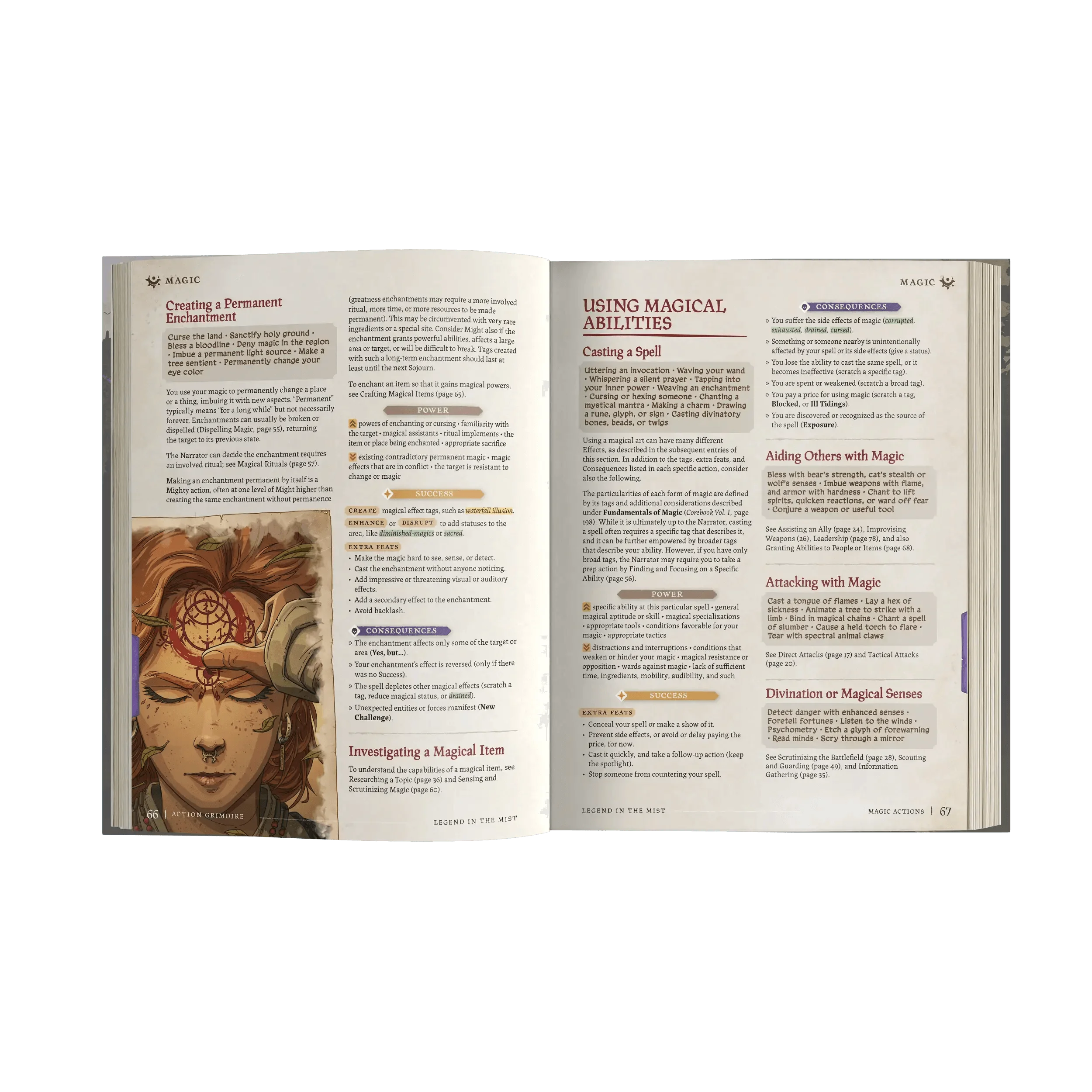 Action Grimoire - Legend in the Mist (Pre-Order)