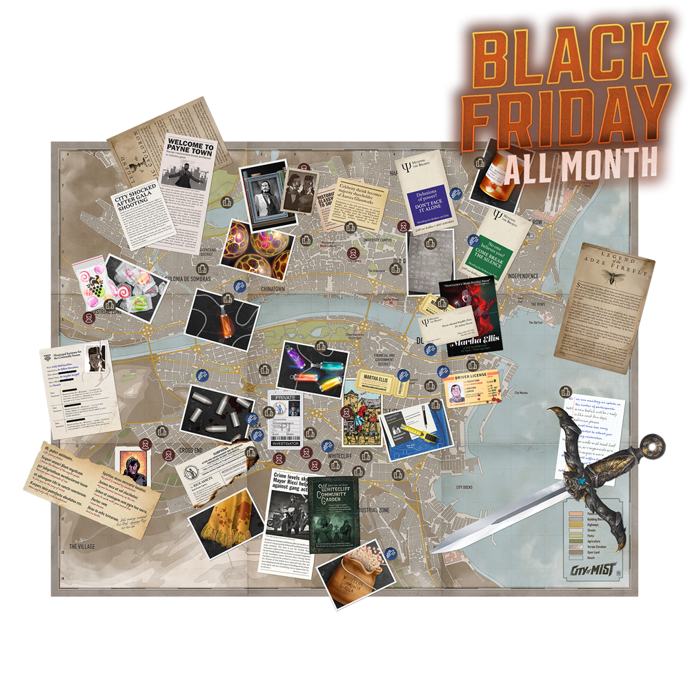 Crime Board City Map