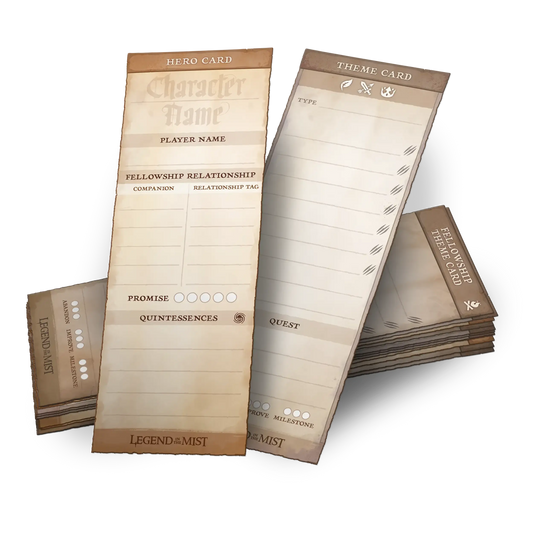 Theme Cards (60) - Legend in the Mist (Pre-Order)