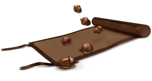 Leather Satchel with 6 Acorn Dice - Legend in the Mist (Pre-Order)