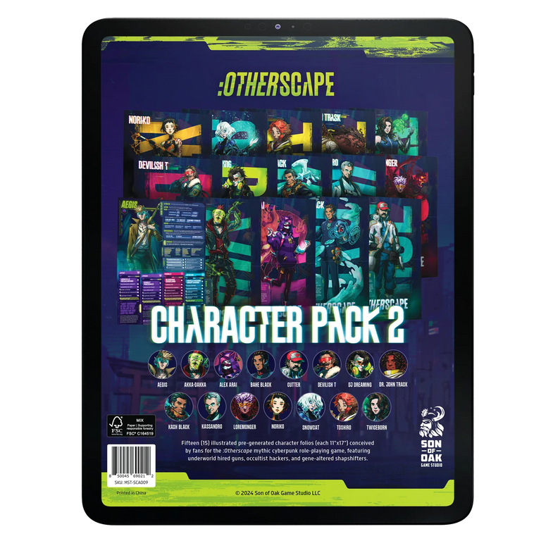 :Otherscape Character Pack 2 PDF