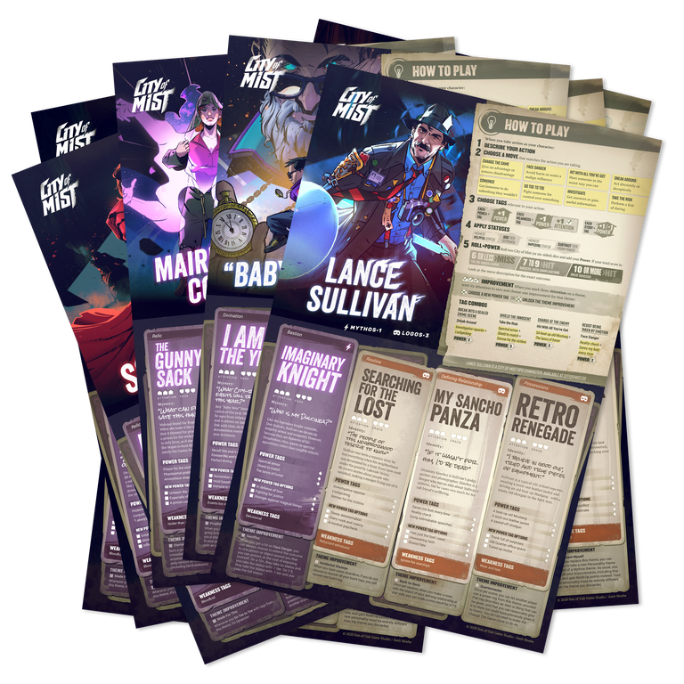 Character Folio Pack (PDF)