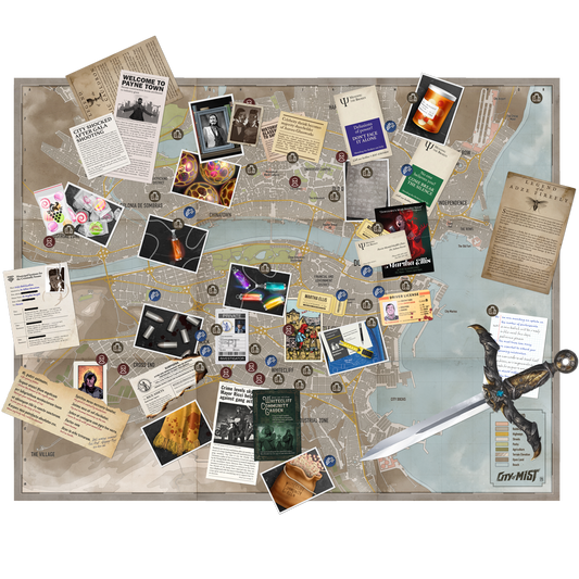 Crime Board City Map