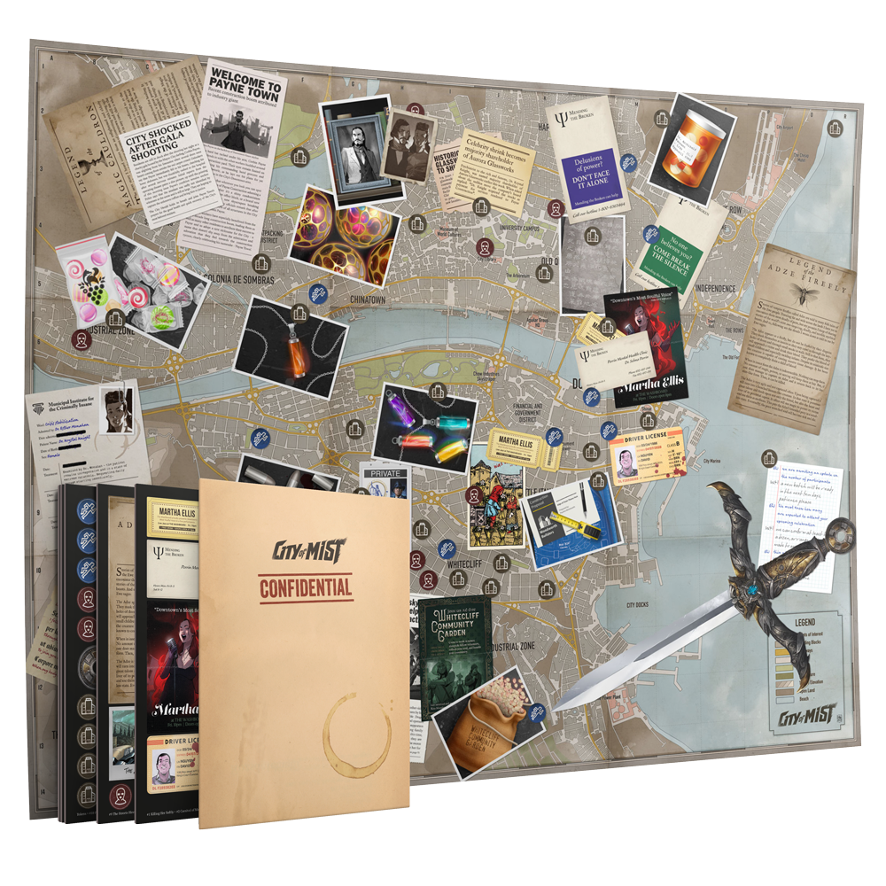 Crime Board City Map