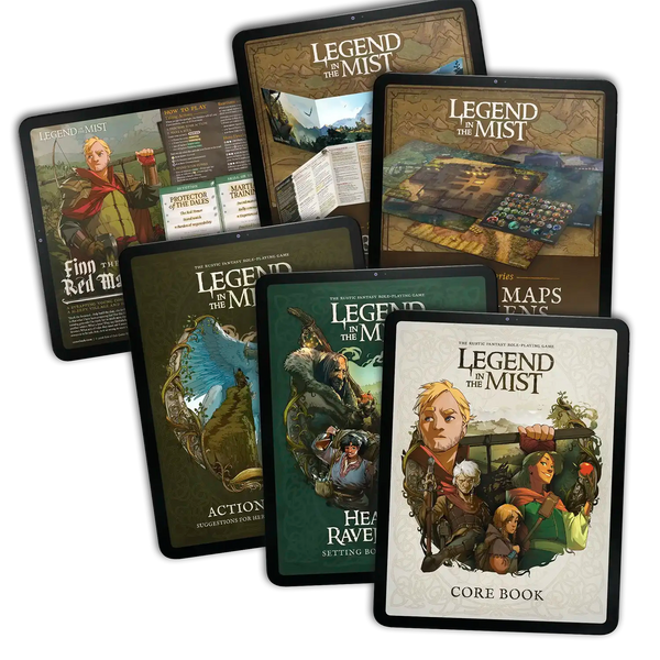 All Digital Bundle (PDF) | Legend in the Mist Tabletop RPG (TTRPG