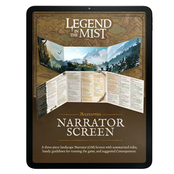 Narrator Screen - Legend in the Mist (PDF)