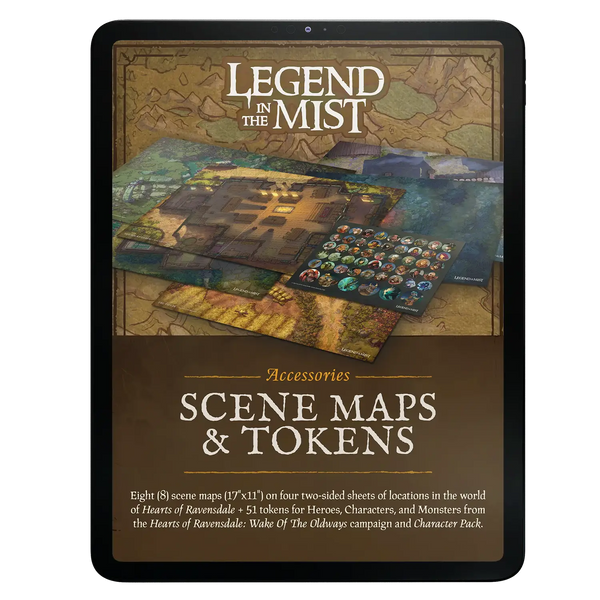 Scene Maps & Tokens - Legend in the Mist (PDF)