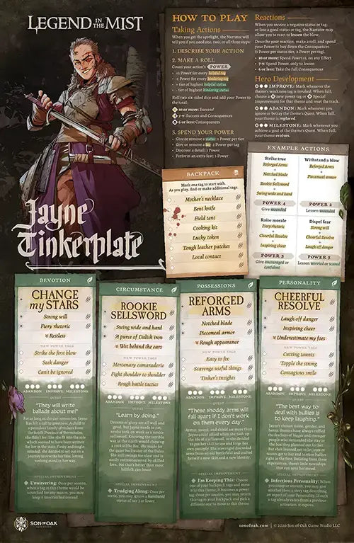 Character Pack (20) - Legend in the Mist (Pre-Order)