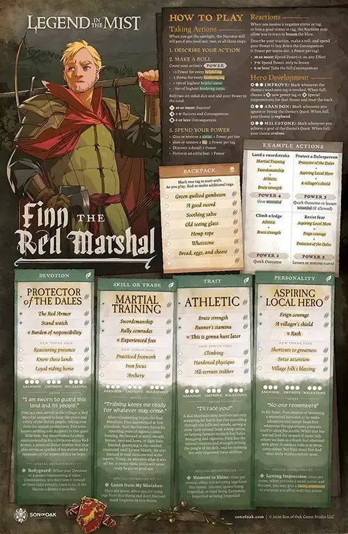 Character Pack (20) - Legend in the Mist (Pre-Order)