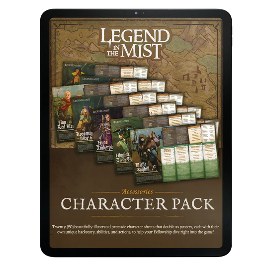 Character Pack (20) - Legend in the Mist (PDF)