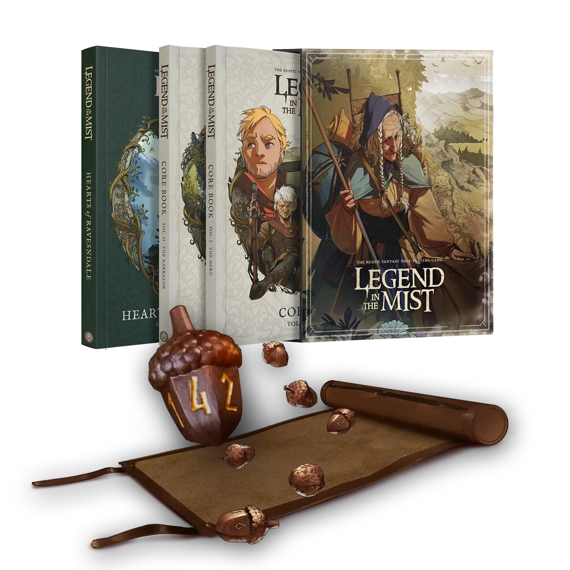 Bundle: Ravenhome Slipcase & Acorn Dice