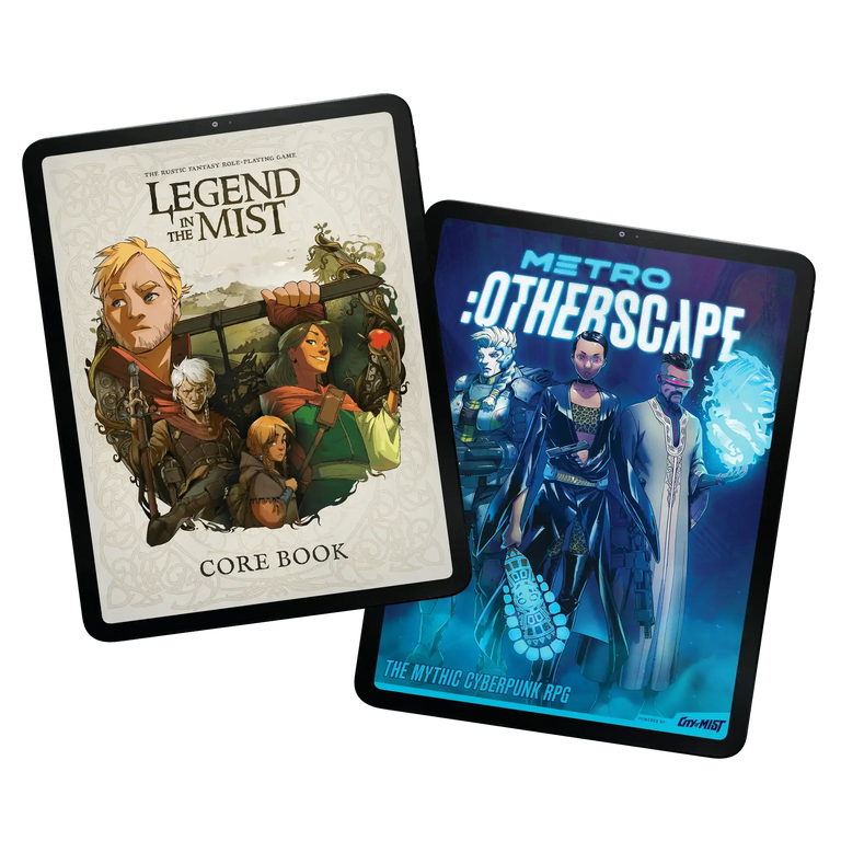 Bundle: Legend & :Otherscape Corebooks PDFs