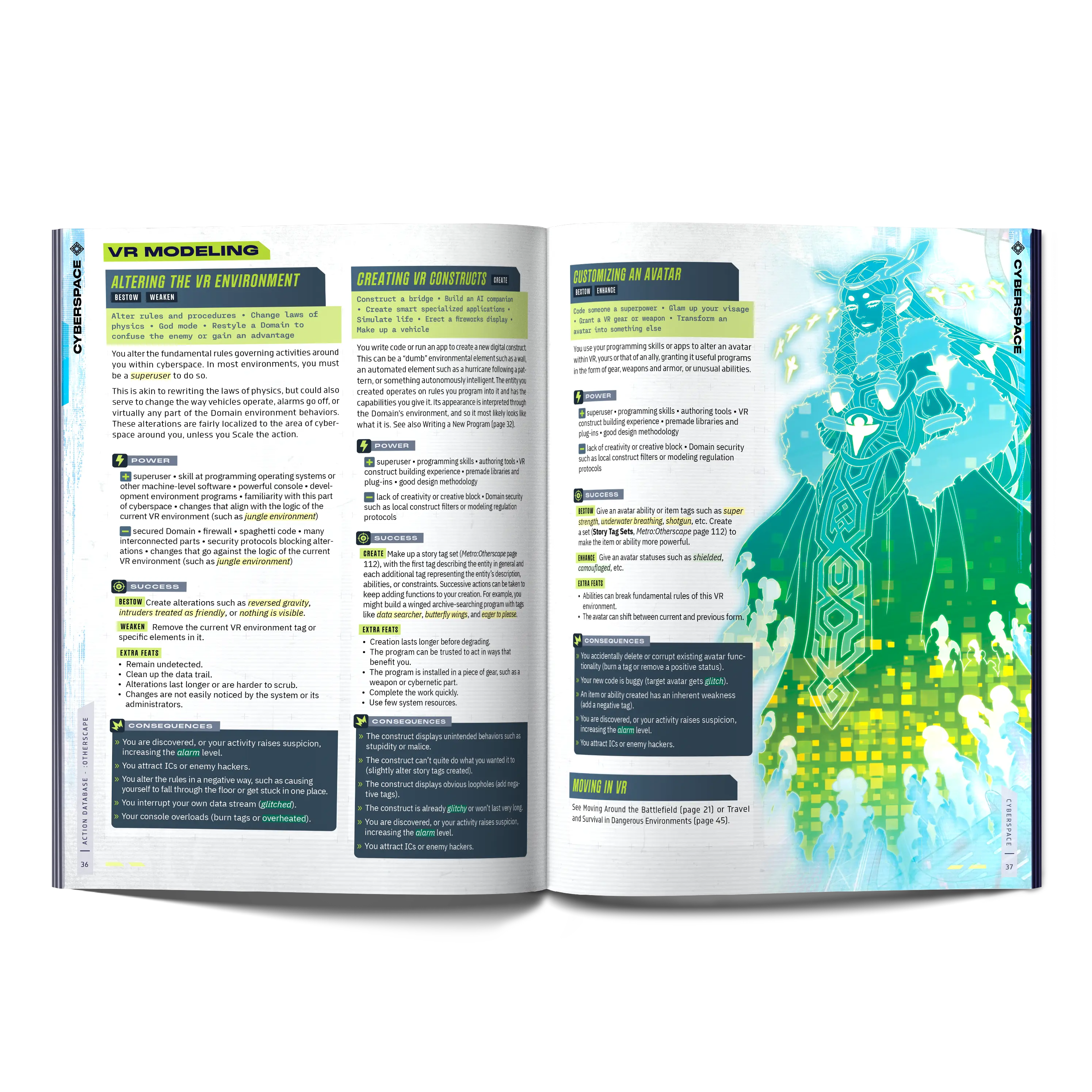 Action Database | :Otherscape Tabletop RPG (TTRPG) – Son of Oak Game Studio