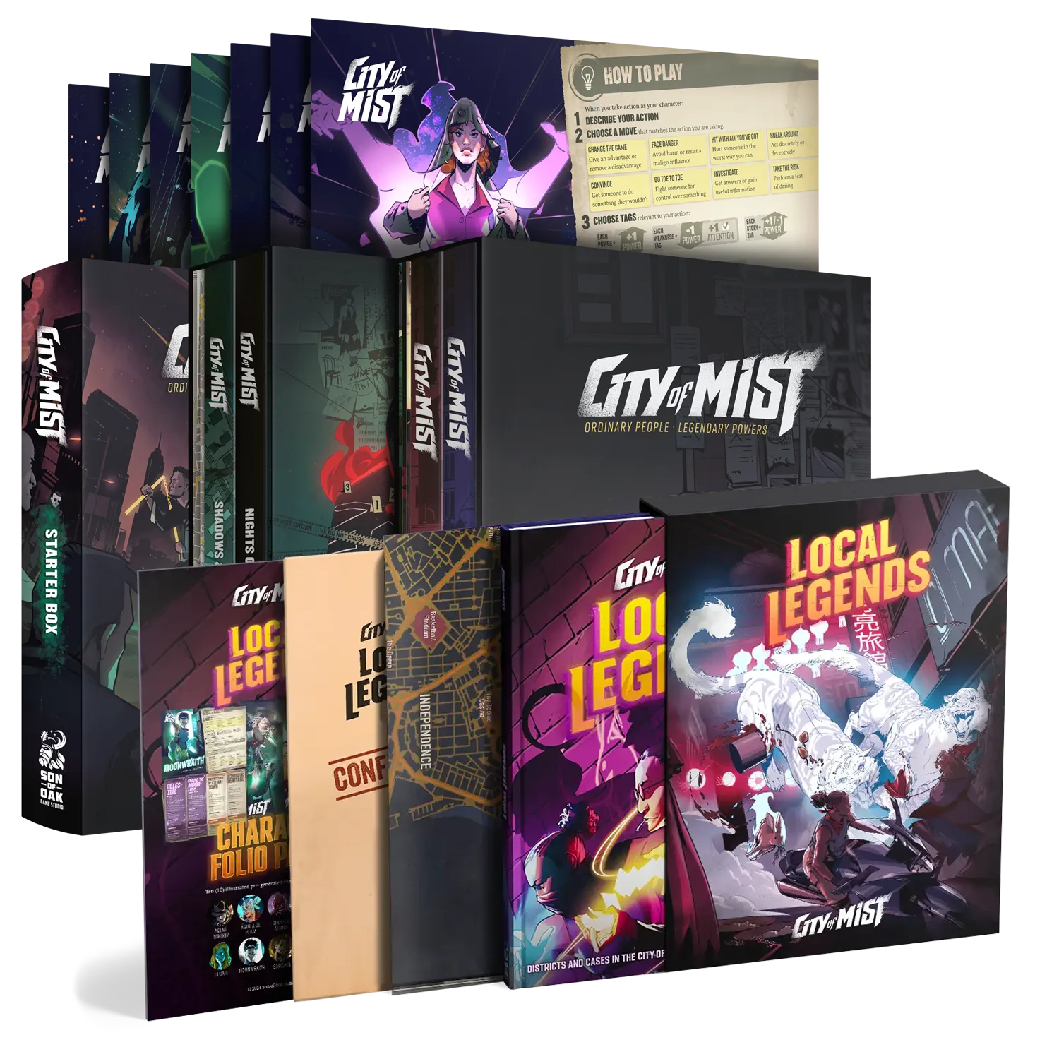 City of Mist All Sets