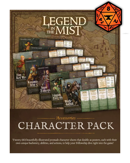 Legend In The Mist Foundry VTT Character Pack