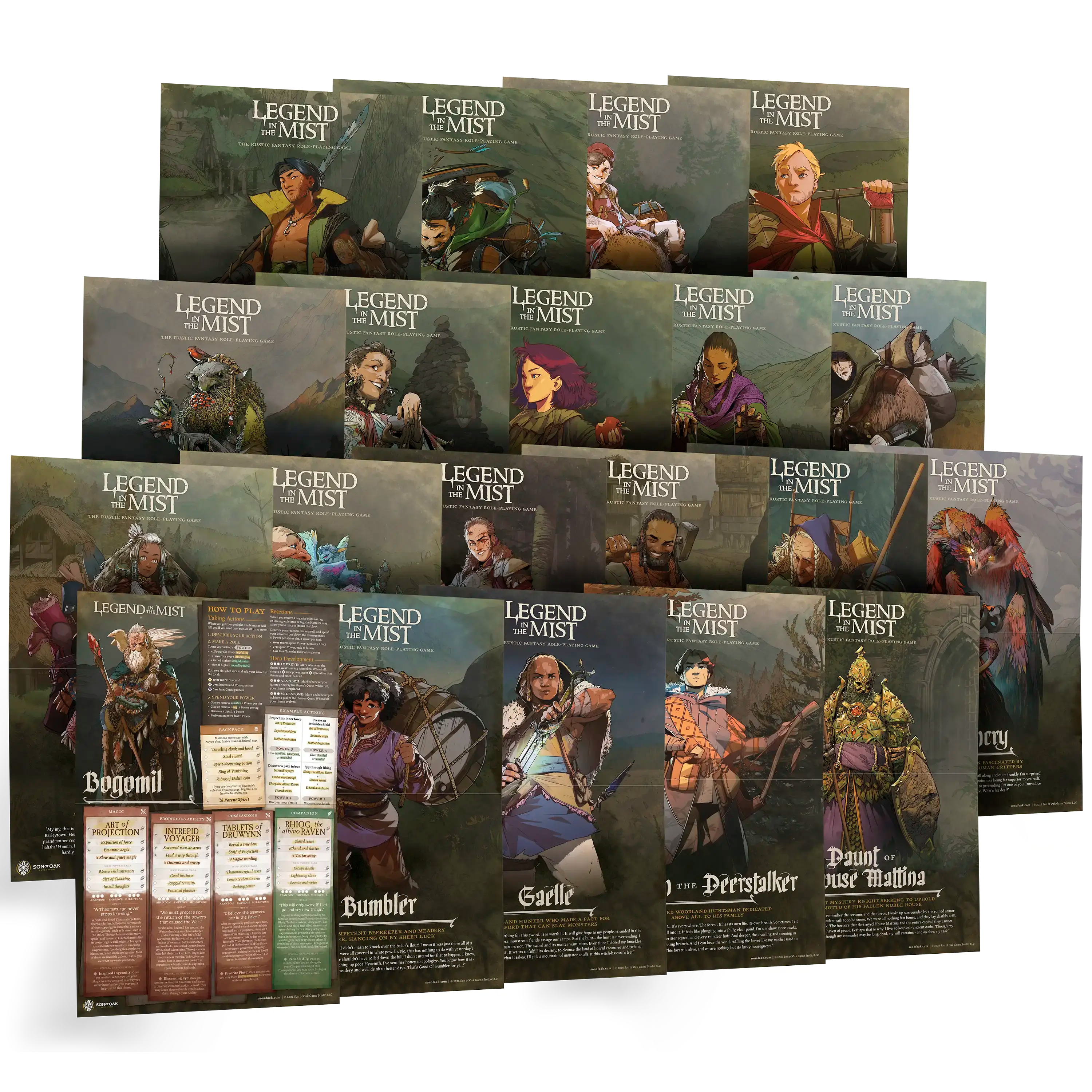 Character Pack (20) - Legend in the Mist (Pre-Order)