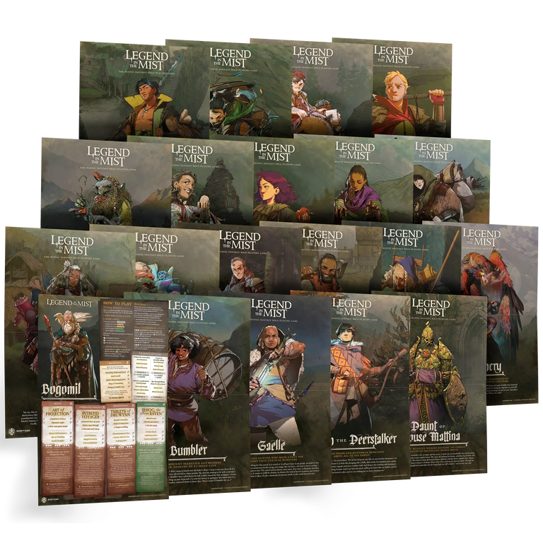 Character Pack (20) - Legend in the Mist (Pre-Order)