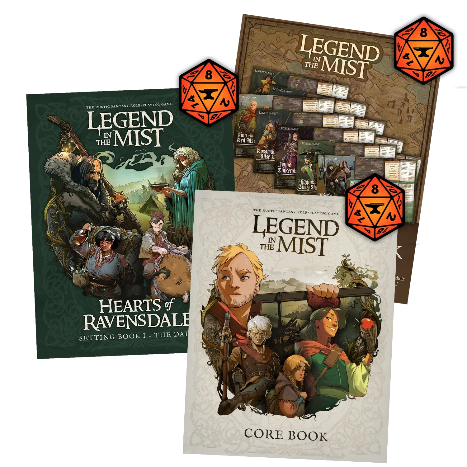 Legend In The Mist Foundry VTT Bundle