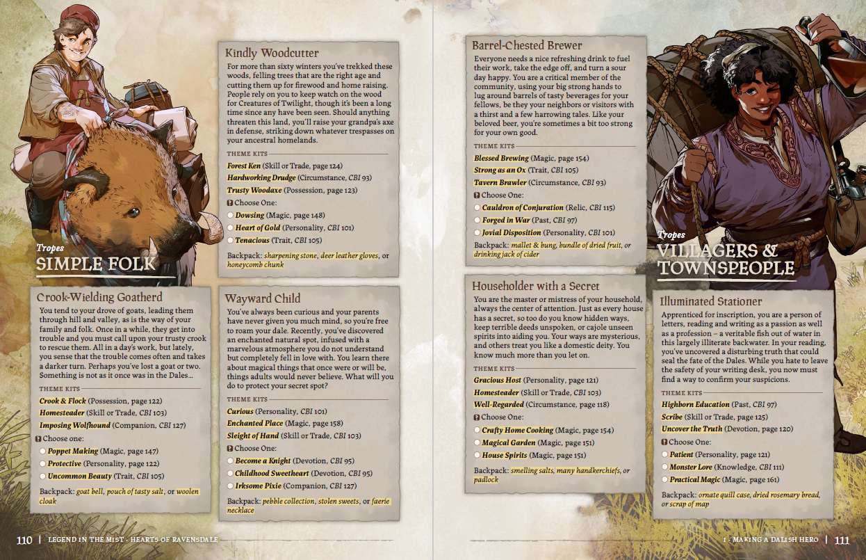 Hearts of Ravensdale - Setting Book - Legend in the Mist (Pre-Order)