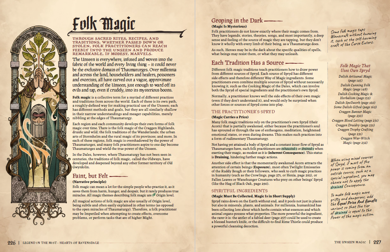 Hearts of Ravensdale - Setting Book - Legend in the Mist (Pre-Order)