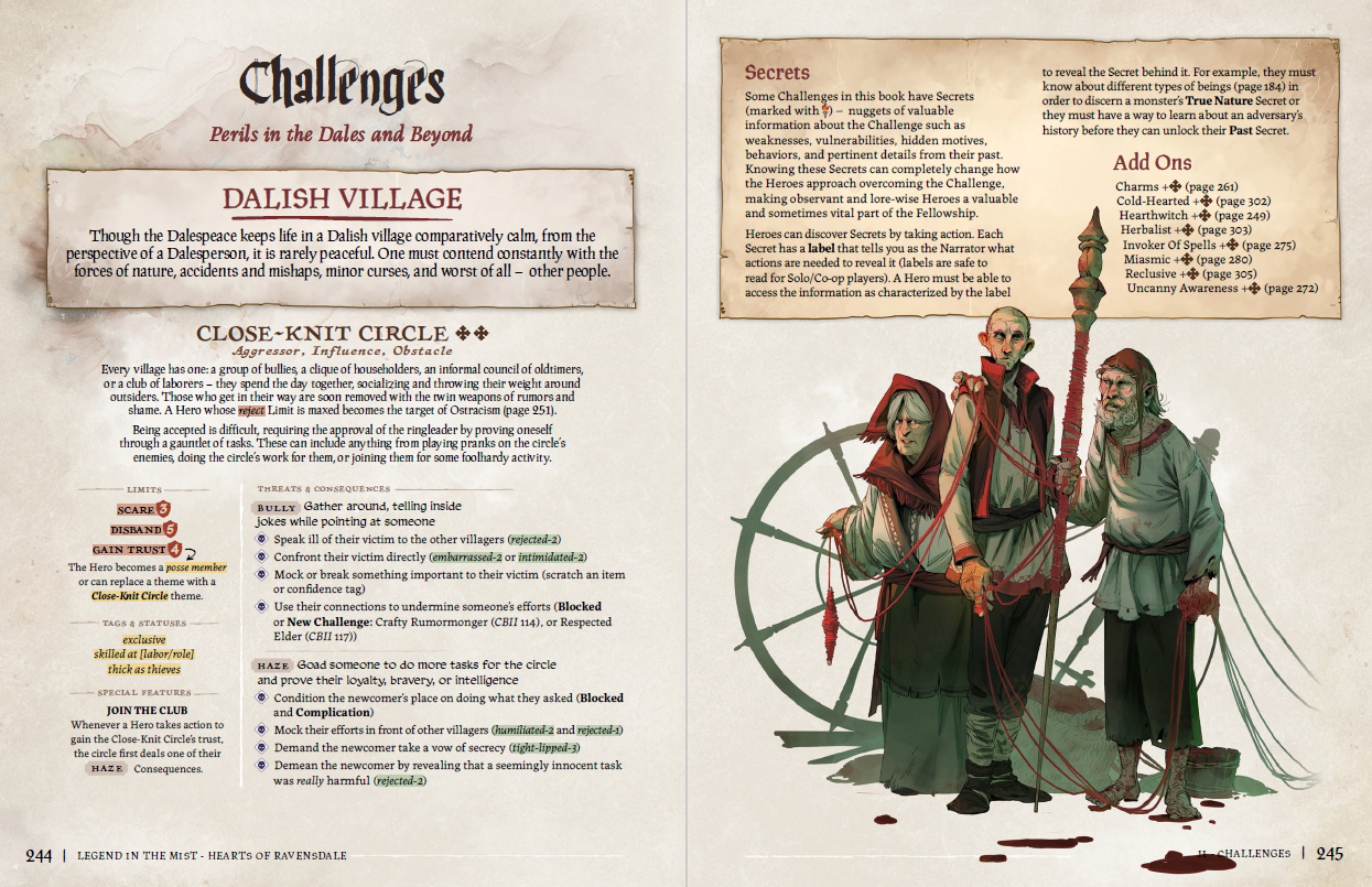 Hearts of Ravensdale - Setting Book - Legend in the Mist (Pre-Order)