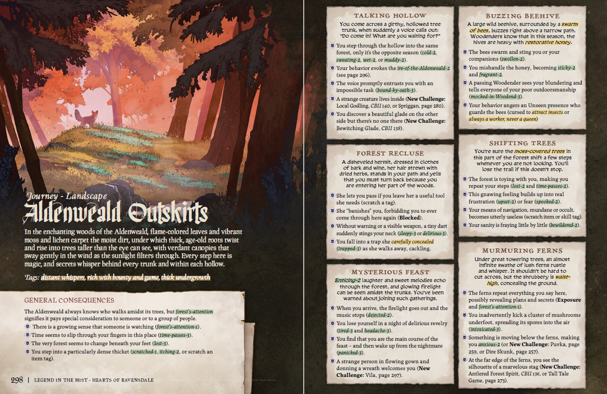 Hearts of Ravensdale - Setting Book - Legend in the Mist (Pre-Order)