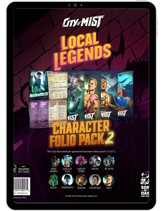 Character Folio Pack 2 (PDF)
