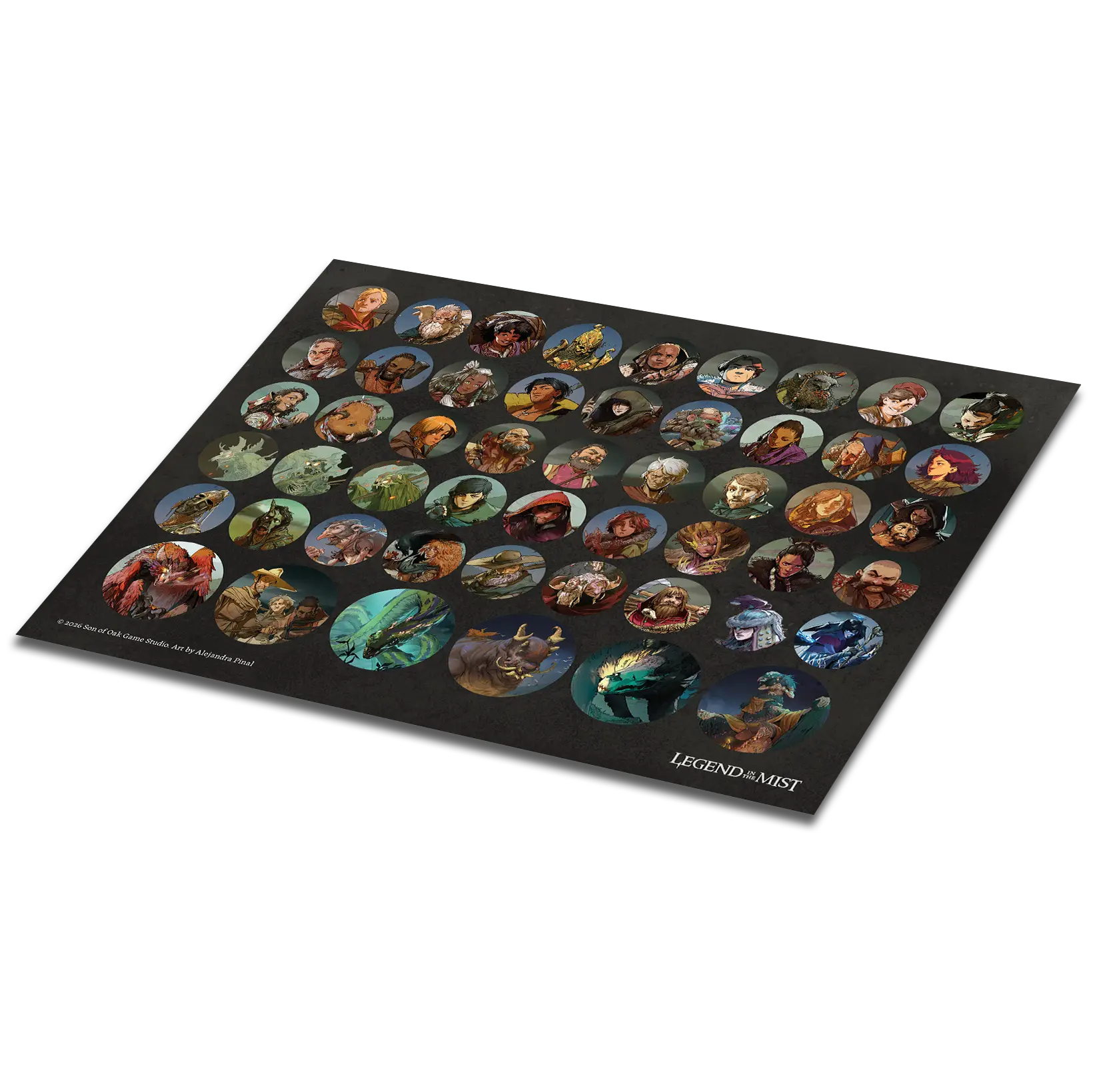 Scene Maps & Tokens - Legend in the Mist (Pre-Order)