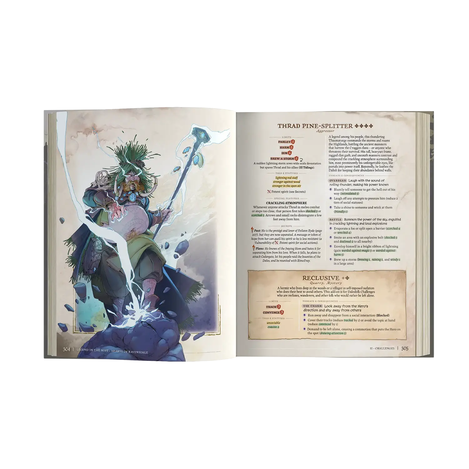 Hearts of Ravensdale Setting Book - Legend in the Mist (PDF)