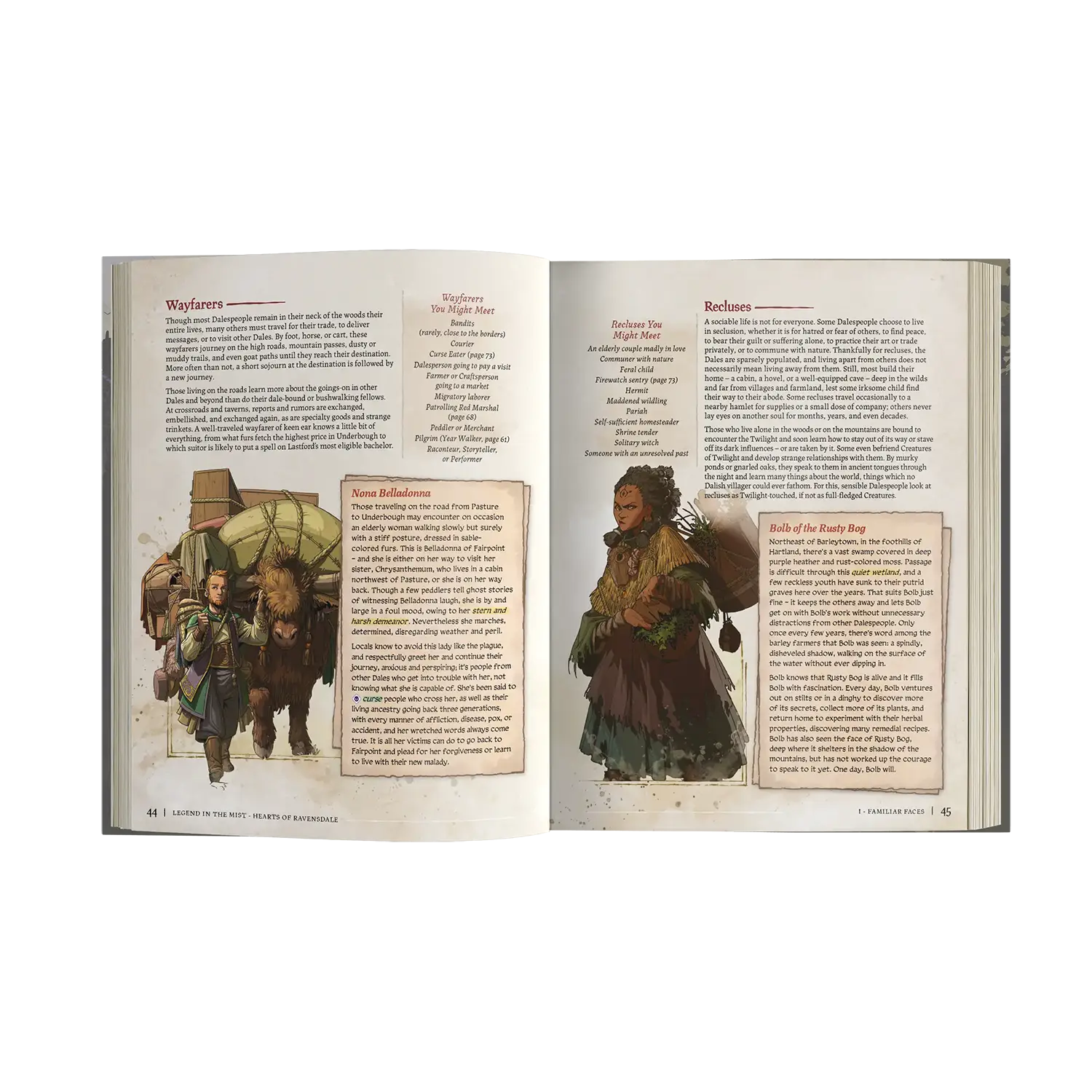 Hearts of Ravensdale Setting Book - Legend in the Mist (PDF)