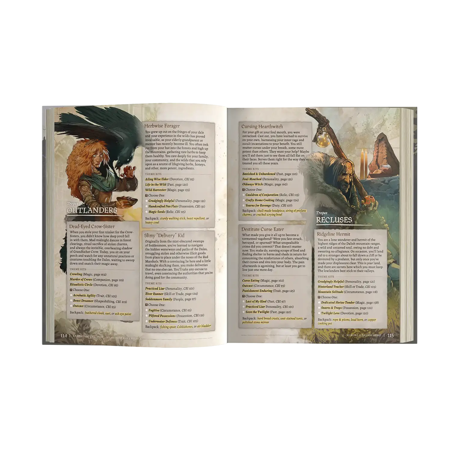 Hearts of Ravensdale Setting Book - Legend in the Mist (PDF)