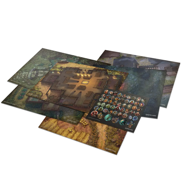 Scene Maps & Tokens - Legend in the Mist