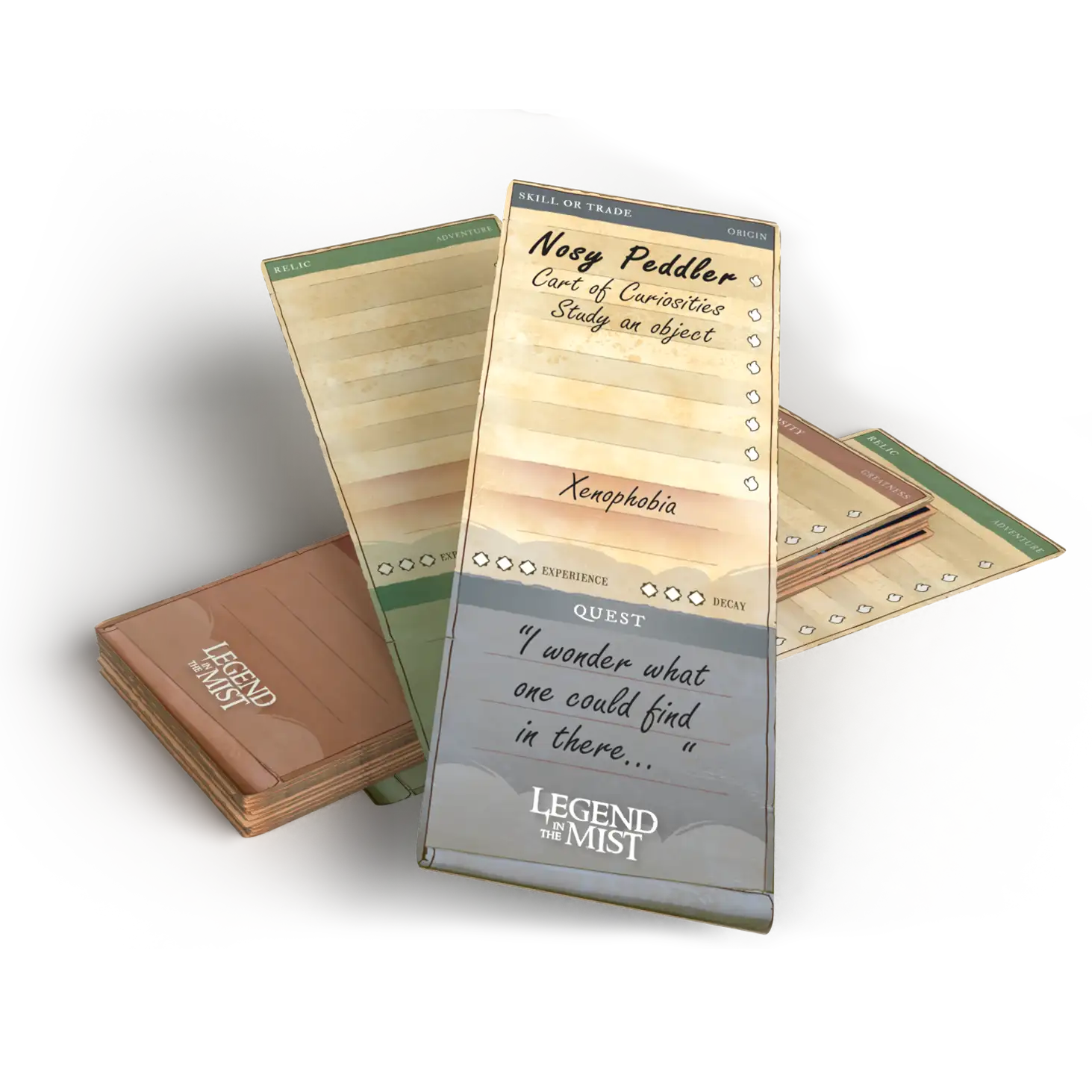 Theme Cards (40) - Legend in the Mist (Pre-Order)
