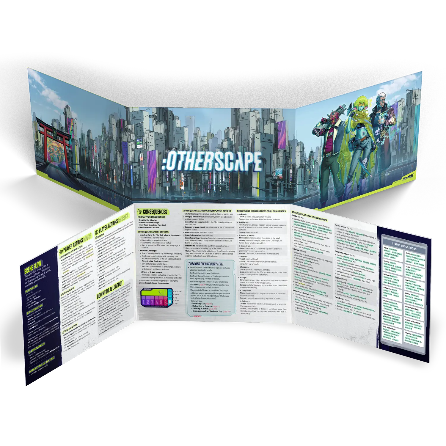 Otherscape Rpg Box Set | :Otherscape Tabletop RPG (TTRPG) β Son of Oak Game Studio