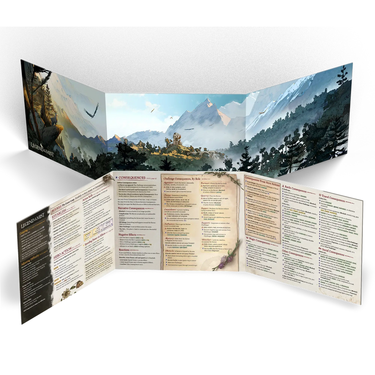 Narrator Screen - Legend in the Mist (Pre-Order)
