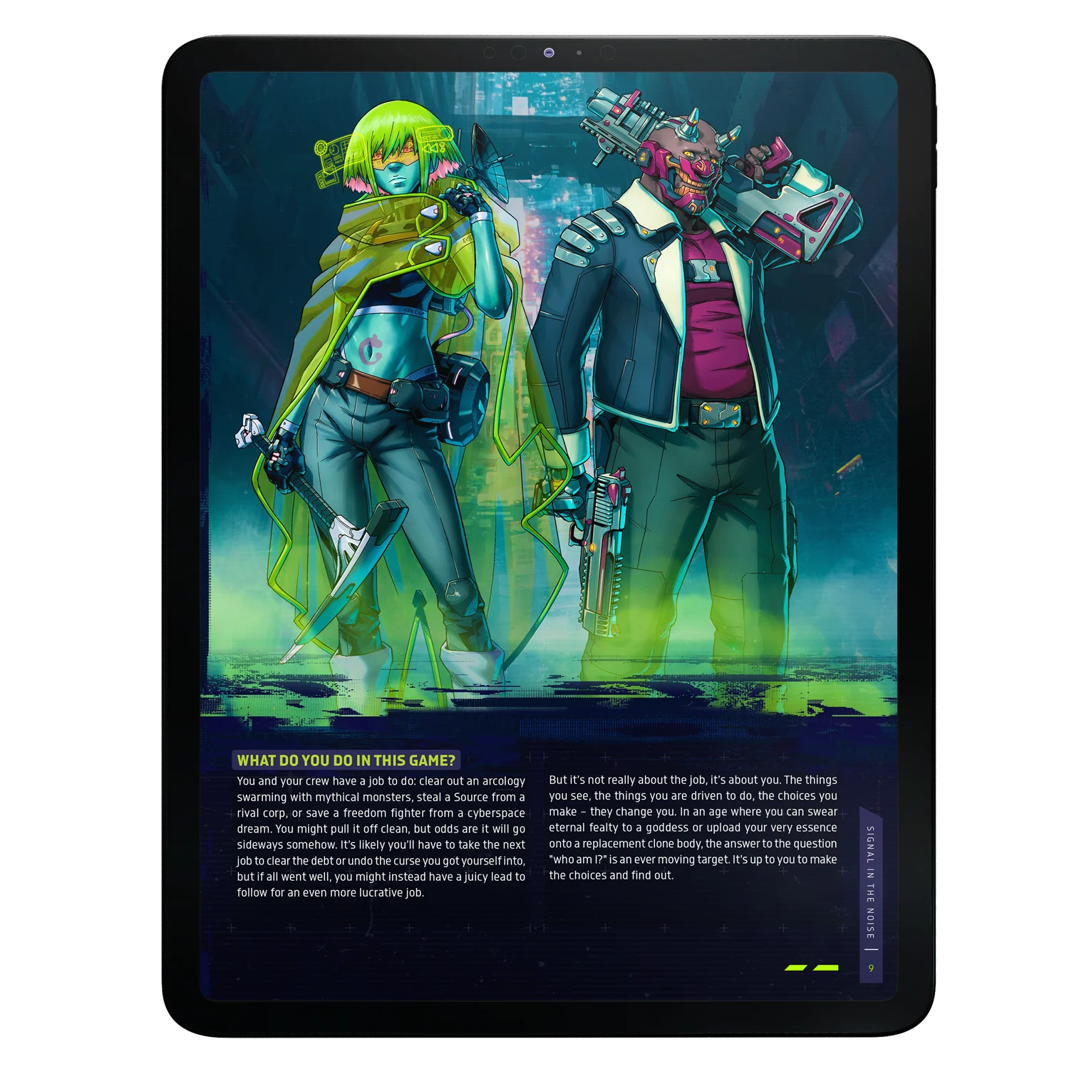 Metro:Otherscape Corebook PDF