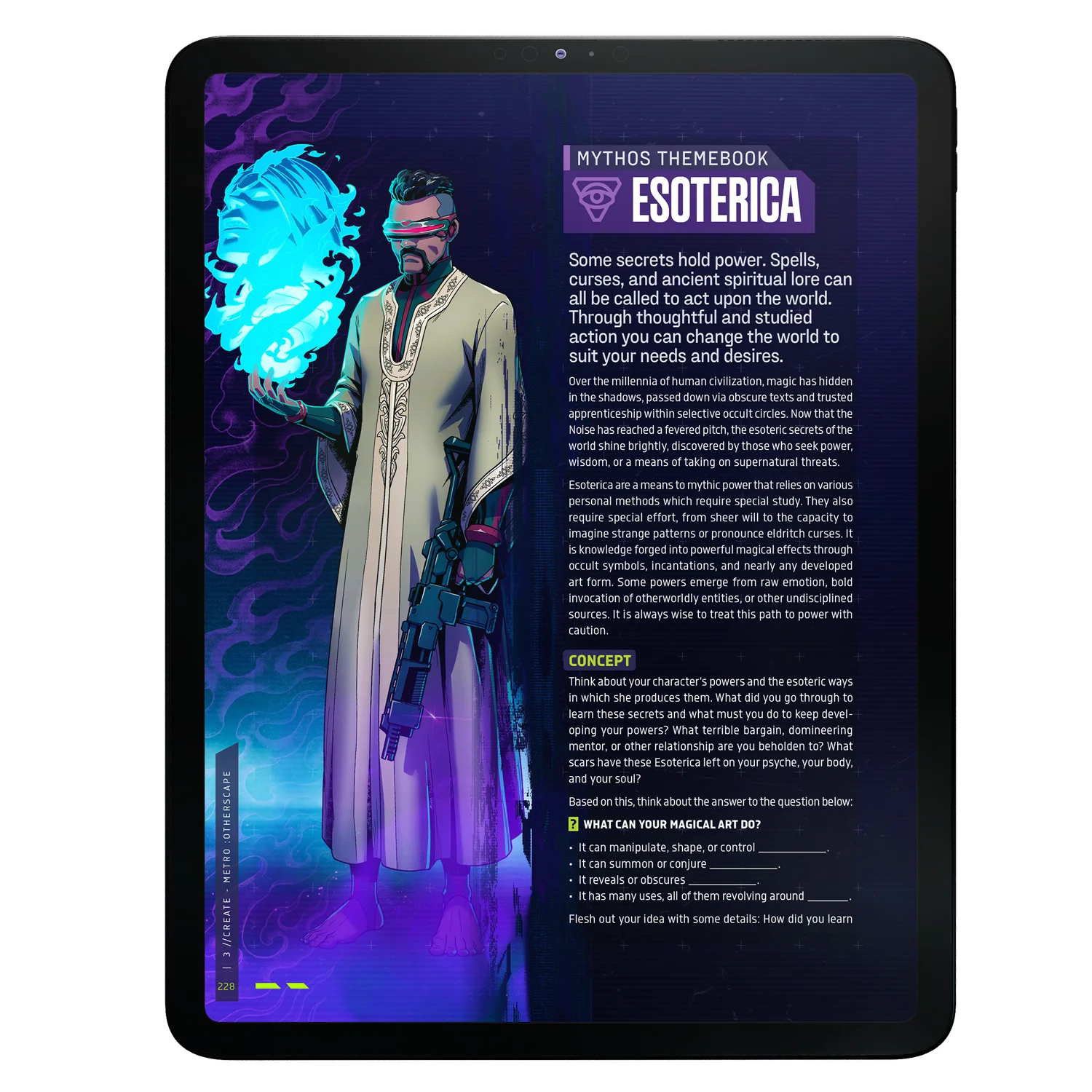 Metro:Otherscape Corebook PDF