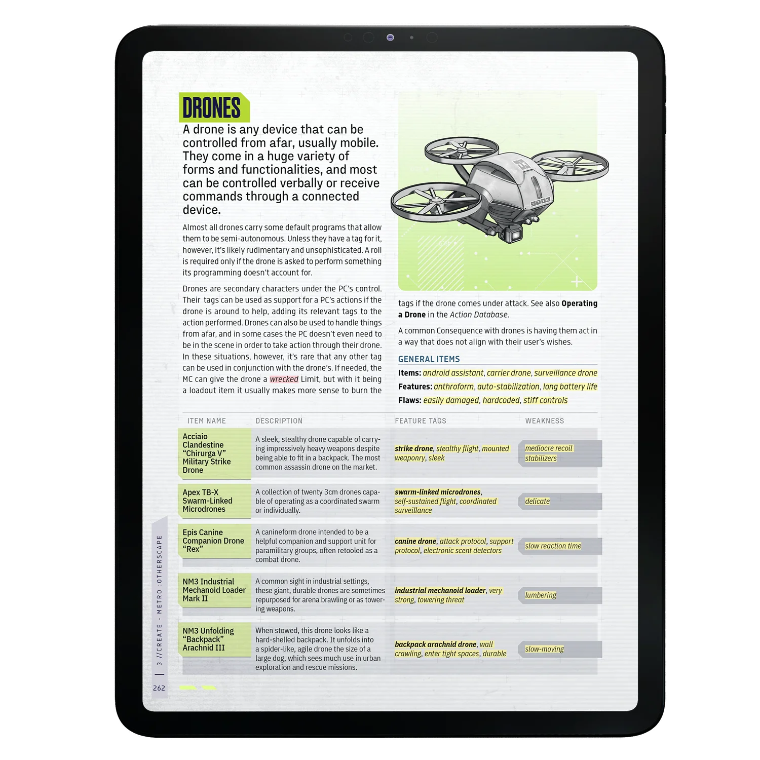 Metro:Otherscape Corebook PDF