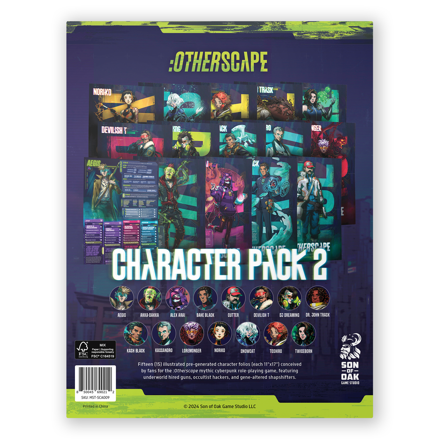 :Otherscape Character Pack 2