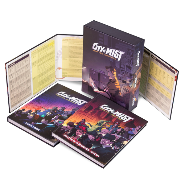 The Core Set | City of Mist Tabletop RPG (TTRPG) – Son of Oak Game