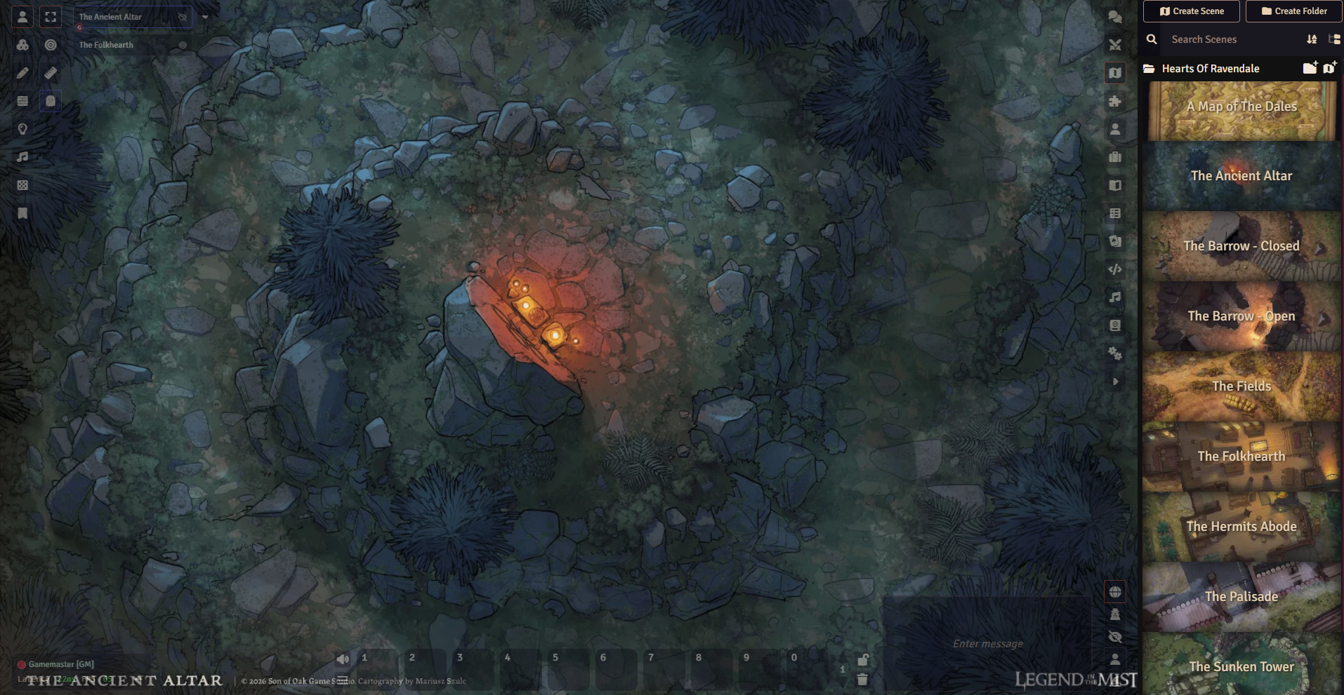 Legend In The Mist Foundry VTT Hearts of Ravensdale