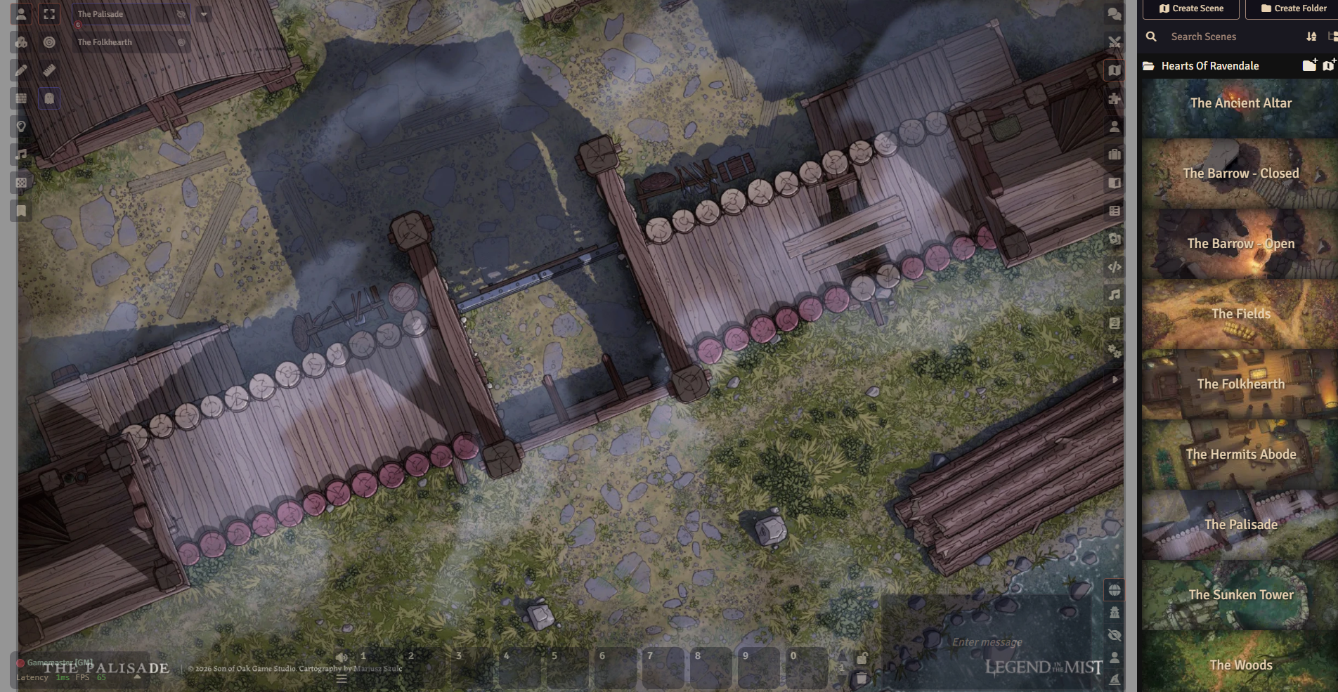 Legend In The Mist Foundry VTT Hearts of Ravensdale