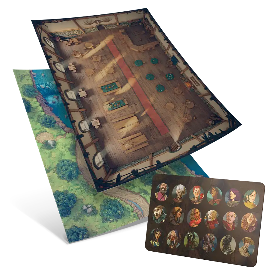 Scene Maps & Tokens | Legend in the Mist Tabletop RPG (TTRPG) – Son of ...