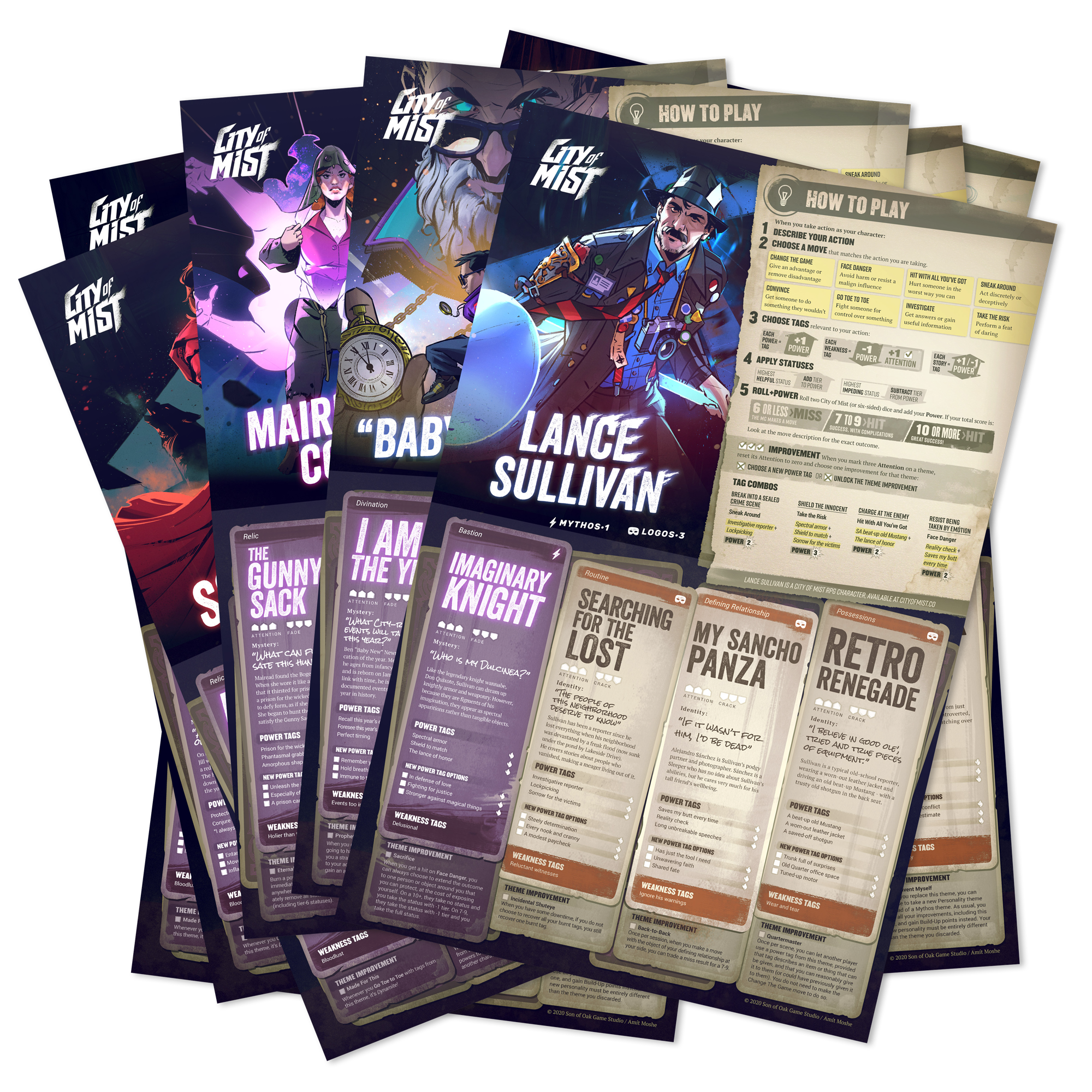 Character Folio Pack (PDF)